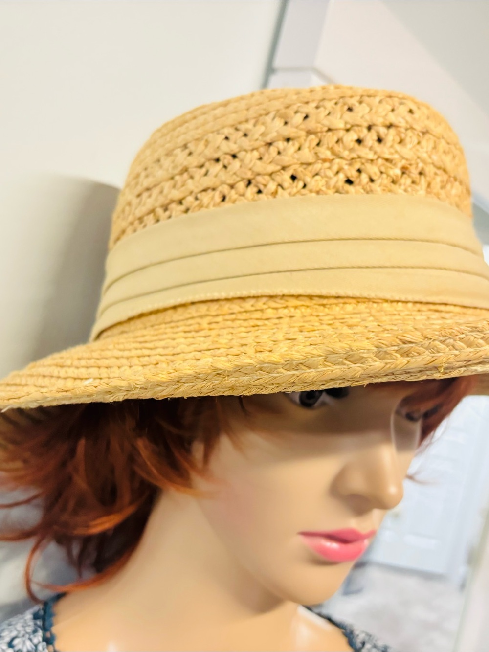 ❤️Weatherproof 100% Straw All Occasion Hat - Picture 3 of 8